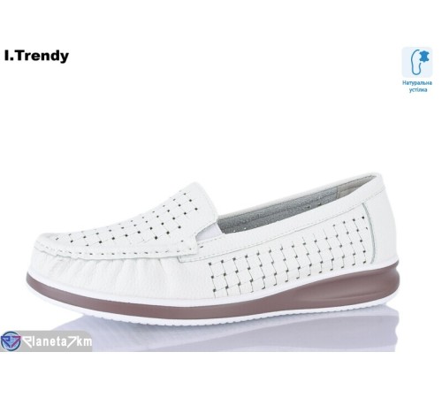 Туфлі жіночі на літо (8 пар р.36-41) білий  "Trendy"