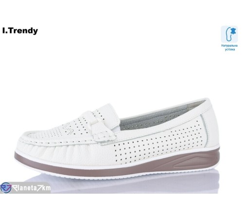 Туфлі жіночі на літо (8 пар р.36-41) білий  "Trendy"