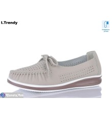 Туфлі жіночі на літо (8 пар р.36-41) коричневий  "Trendy"