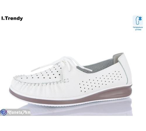 Туфлі жіночі на літо (8 пар р.36-41) білий  "Trendy"