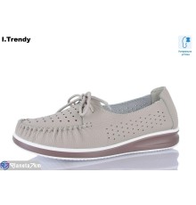 Туфлі жіночі на літо (8 пар р.36-41) коричневий  "Trendy"