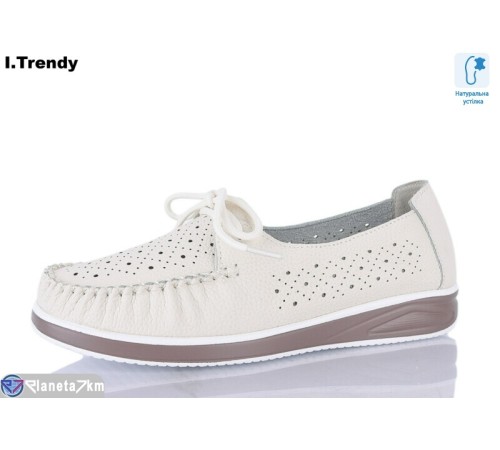 Туфлі жіночі на літо (8 пар р.36-41) бежевий  "Trendy"