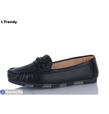 Туфлі жіночі на весну/осінь (8 пар р.36-41) чорний  "Trendy"