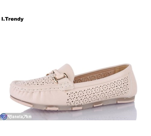 Туфлі жіночі на літо (8 пар р.36-41) бежевий  "Trendy"