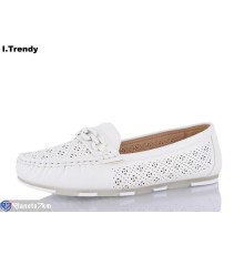 Туфлі жіночі на літо (8 пар р.36-41) білий  "Trendy"
