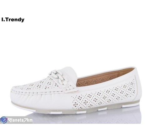 Туфлі жіночі на літо (8 пар р.36-41) білий  "Trendy"