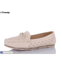 Туфлі жіночі на літо (8 пар р.36-41) бежевий  "Trendy"