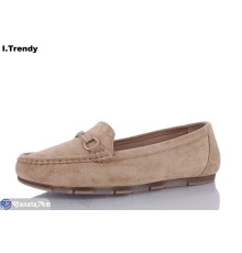 Туфлі жіночі на весну/осінь (8 пар р.36-41) коричневий  "Trendy"