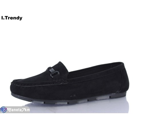 Туфлі жіночі на весну/осінь (8 пар р.36-41) чорний  "Trendy"