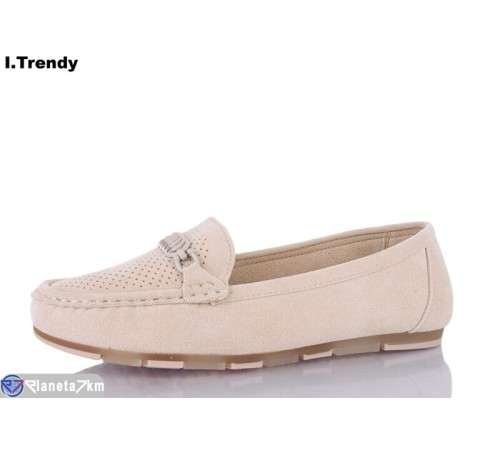 Туфлі жіночі на весну/осінь (8 пар р.36-41) бежевий  "Trendy"