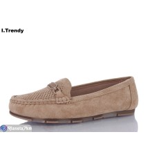 Туфлі жіночі на весну/осінь (8 пар р.36-41) коричневий  "Trendy"