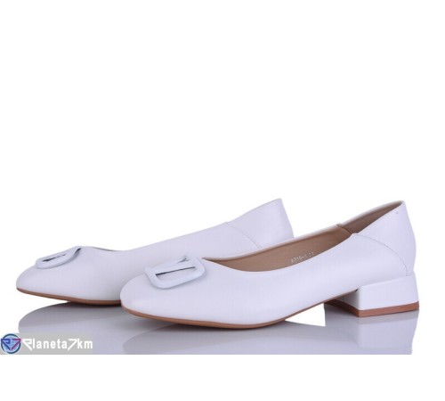Туфлі жіночі на весну/осінь (6 пар р.36-40) білий  "LOREDANA"