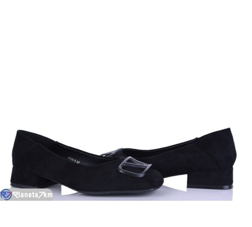 Туфлі жіночі на весну/осінь (6 пар р.36-40) чорний  "LOREDANA"
