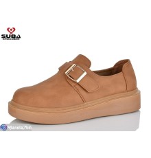 Туфлі жіночі на весну/осінь (8 пар р.37-41) коричневий  "SUBA"