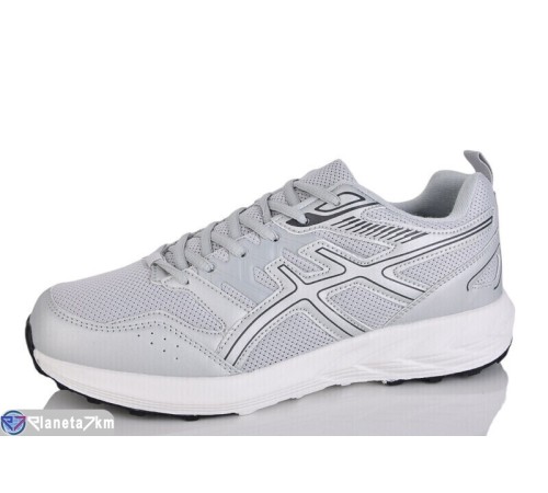 Кросівки чоловічі на весну/осінь (8 пар р.41-46) сірий  "Insect"