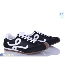 Кросівки жіночі на весну/осінь (8 пар р.36-41) чорний  "FERICE"