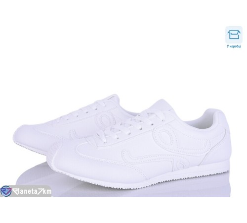 Кросівки жіночі на весну/осінь (8 пар р.36-41) білий  "FERICE"