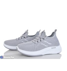Кросівки жіночі на весну/осінь (8 пар р.36-41) сірий  "LAIFA"