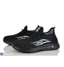 Кросівки чоловічі на весну/осінь (8 пар р.40-45) чорний  "LAIFA"