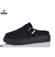 Жіночі сабо на літо (8 пар р.37-41) чорний  "SUBA"