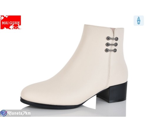 Черевики жіночі на весну/осінь (8 пар р.36-41) білий  "Maiguan"