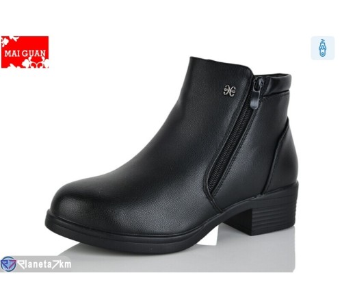 Черевики жіночі на весну/осінь (8 пар р.36-41) чорний  "Maiguan"