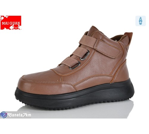 Черевики жіночі на весну/осінь (8 пар р.37-41) коричневий  "Maiguan"