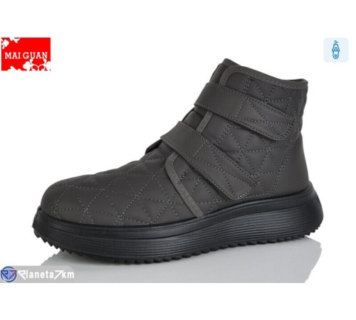 Черевики жіночі на весну/осінь (8 пар р.37-41) сірий  "Maiguan"
