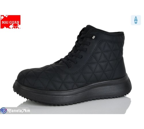 Черевики жіночі на весну/осінь (8 пар р.37-41) чорний  "Maiguan"