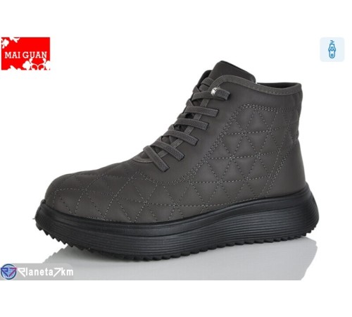 Черевики жіночі на весну/осінь (8 пар р.37-41) сірий  "Maiguan"