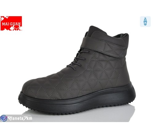 Черевики жіночі на весну/осінь (8 пар р.37-41) сірий  "Maiguan"