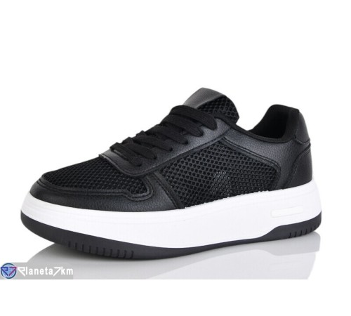 Кросівки жіночі на літо (8 пар р.36-41) чорний  "Fudian"