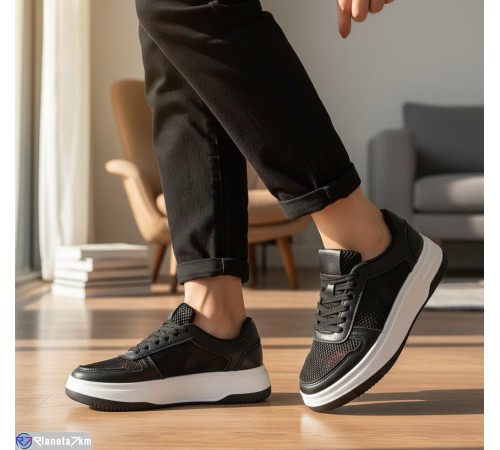 Кросівки жіночі на літо (8 пар р.36-41) чорний  "Fudian"