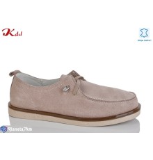 Туфлі жіночі на весну/осінь (8 пар р.36-41) коричневий  "Jiulai-Kadisalun"