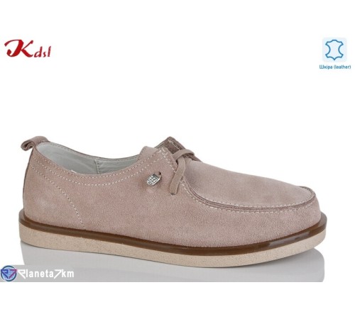 Туфлі жіночі на весну/осінь (8 пар р.36-41) коричневий  "Jiulai-Kadisalun"