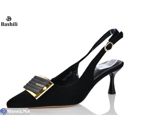 Туфлі жіночі на літо (6 пар р.35-40) чорний  "Башили"