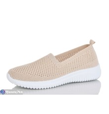 Туфлі жіночі на літо (8 пар р.37-41) бежевий  "LORETA"