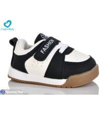 Дитячі кросівки на весну/осінь (7 пар р.16-20) чорний  "Comfort-baby"