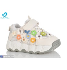 Дитячі кросівки на весну/осінь (7 пар р.21-25) бежевий  "Comfort-baby"