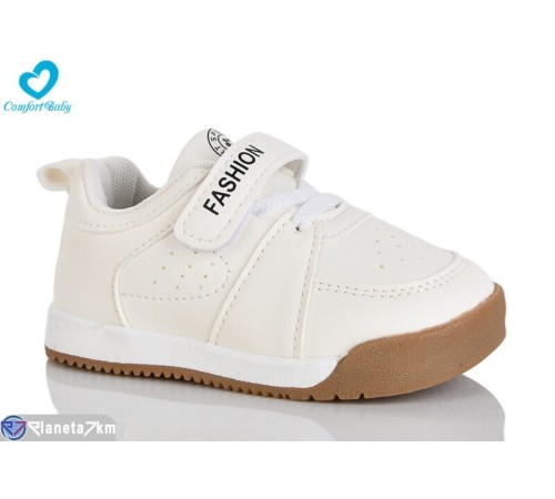 Дитячі кросівки на весну/осінь (7 пар р.21-25) білий  "Comfort-baby"