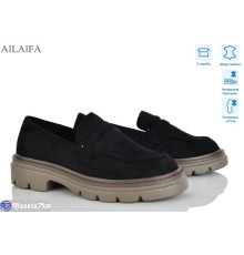 Туфлі жіночі на весну/осінь (8 пар р.36-41) чорний  "Latifa"