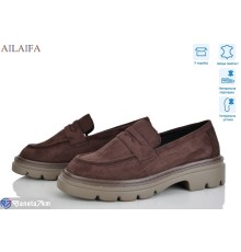 Туфлі жіночі на весну/осінь (8 пар р.36-41) коричневий  "Latifa"