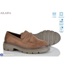 Туфлі жіночі на весну/осінь (8 пар р.36-41) коричневий  "Latifa"