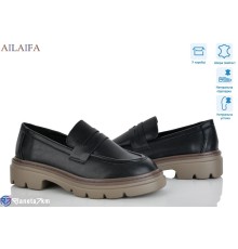 Туфлі жіночі на весну/осінь (8 пар р.36-41) чорний  "Latifa"