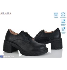 Туфлі жіночі на весну/осінь (8 пар р.36-41) чорний  "Latifa"