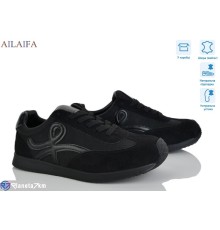 Кросівки жіночі на весну/осінь (8 пар р.36-41) чорний  "Latifa"