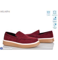 Туфлі жіночі на весну/осінь (8 пар р.36-41) бордовий  "Latifa"