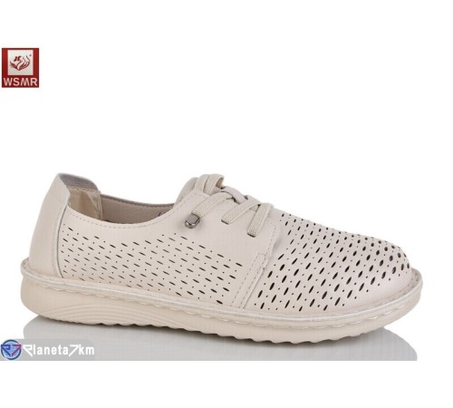 Туфлі жіночі на літо (8 пар р.36-41) бежевий  "WSMR"