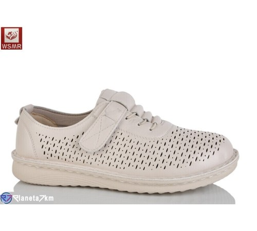 Туфлі жіночі на літо (8 пар р.36-41) бежевий  "WSMR"