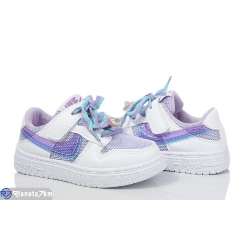 Дитячі кросівки на весну/осінь (12 пар р.25-30) фіолетовий  "Laifakids"